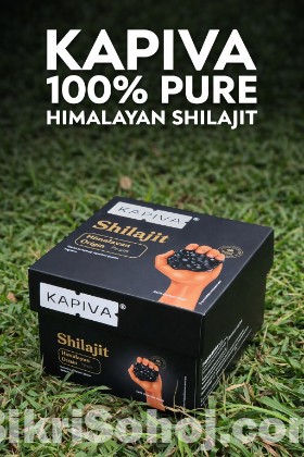 Shilajit kapiva pure Himalayan original indian